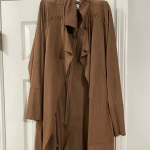 Brown cardigan